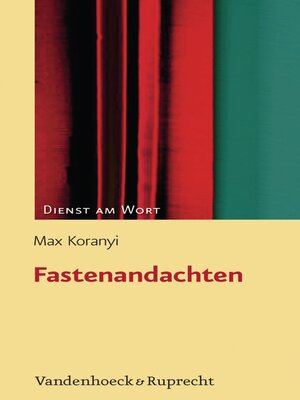 cover image of Fastenandachten